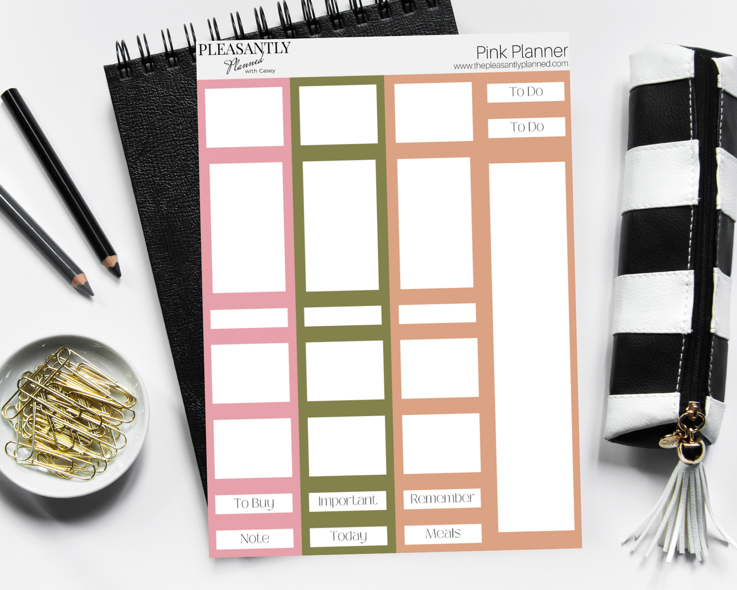 Pink Planner