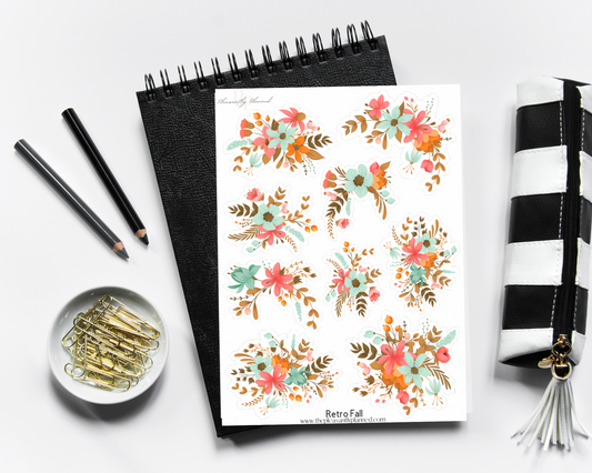 Retro Fall Florals